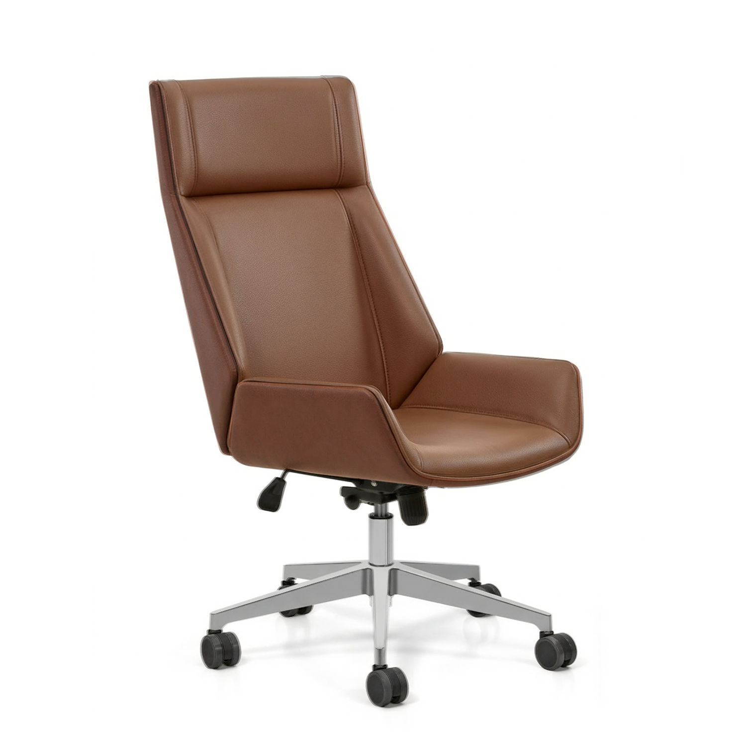 Sillón Ejecutivo - Respaldo alto - Tapizado - Basculante - Cromado - Symphony