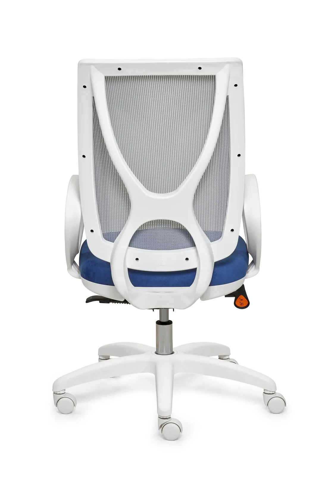 Silla Ergonomica - Respaldo Alto Red - Tapizado - Mov Asyncro - Alma - Blanca - Oficina - Hogar - Estudios