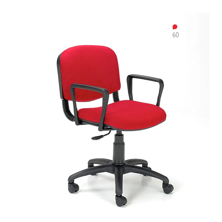 Silla Giratoria - Respaldo fijo - apoya brazos - AP 60 - Oficina - Hogar - Estudio