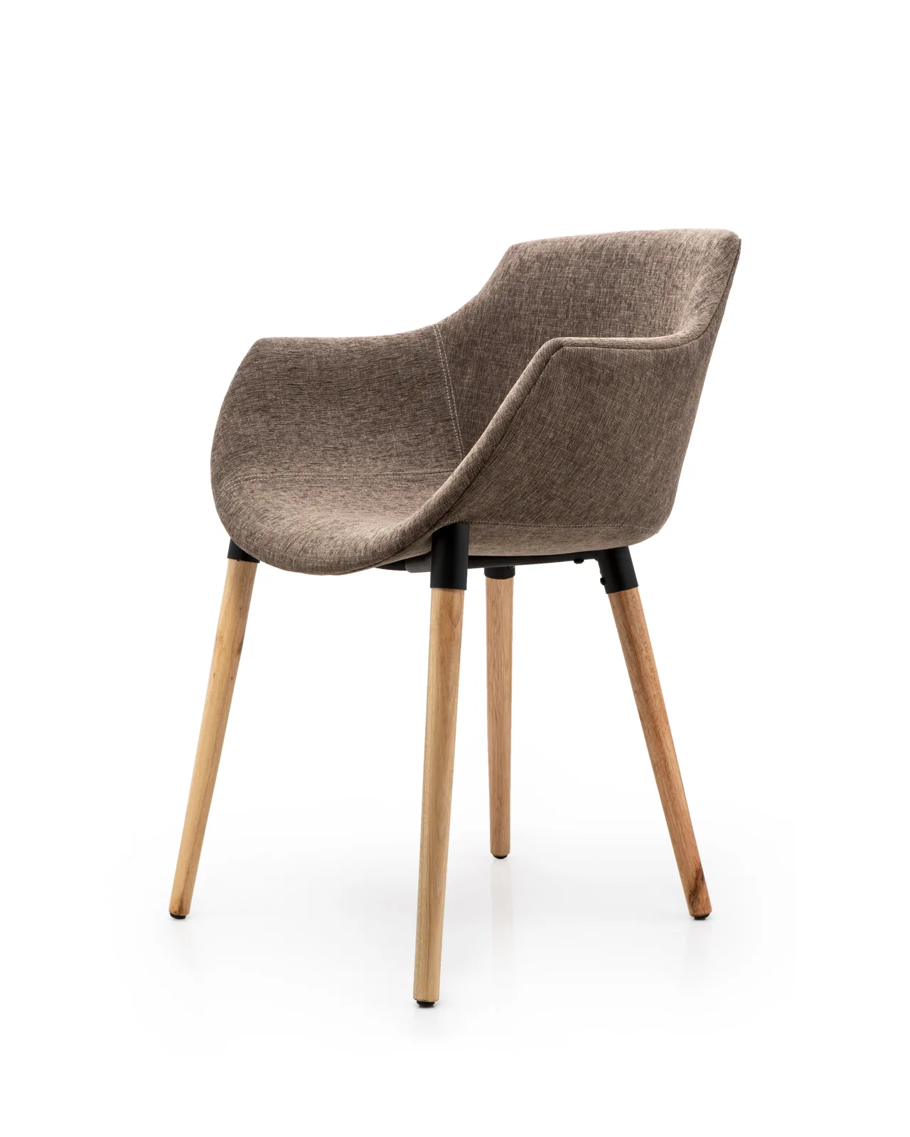 Silla Recepción - fija - patas - Frida Wood - Oficina - Hogar - Estudio