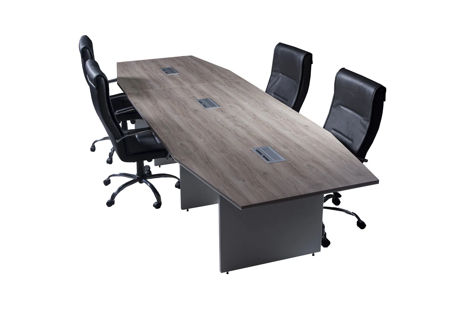 Mesa reunión director de 180x90x75 - 200x105x75. Melamina - IRON