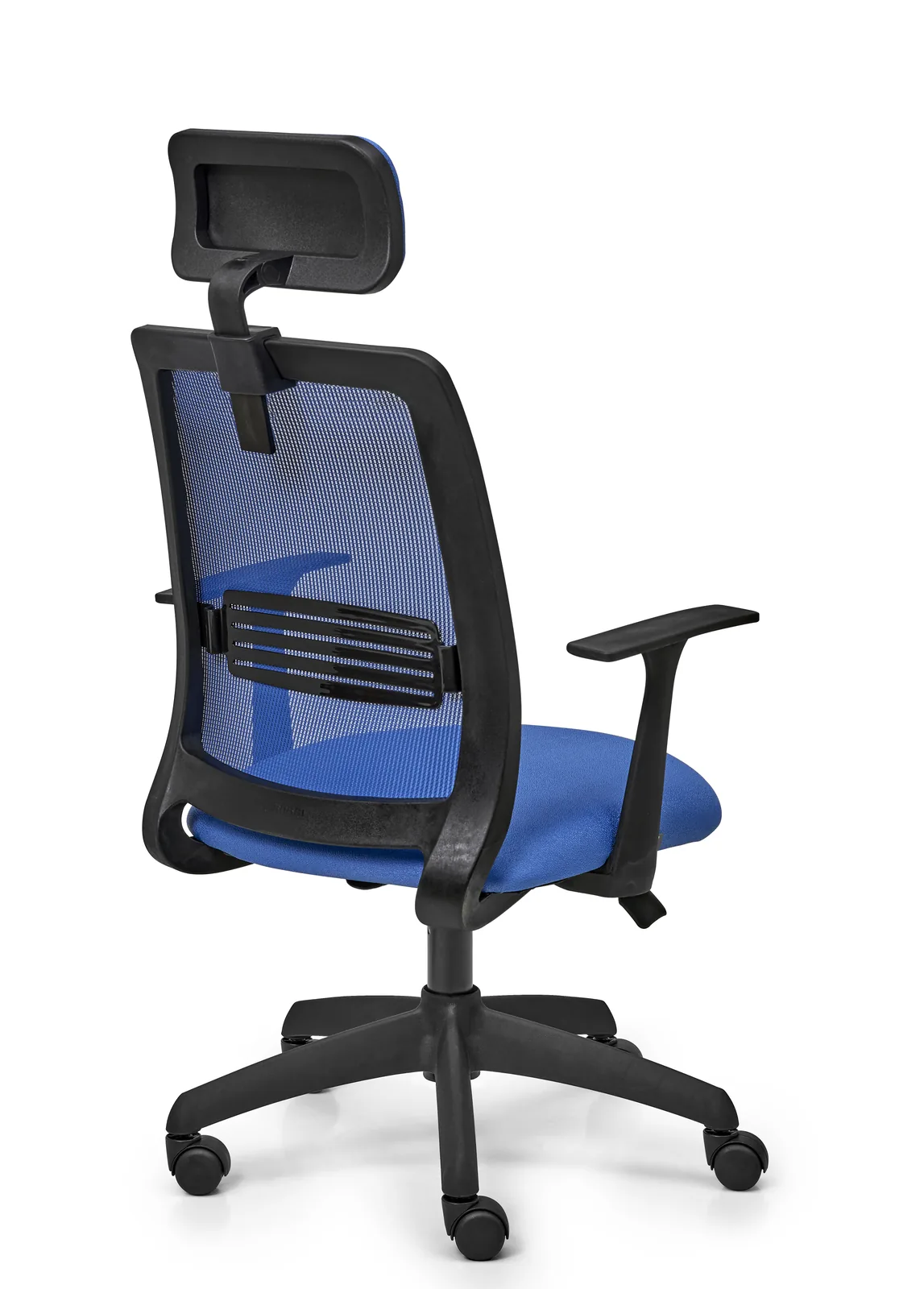 Silla Ergonomica - Respaldo Medio Red - Tapizado - Mint Negra - Oficina - Hogar - Estudios