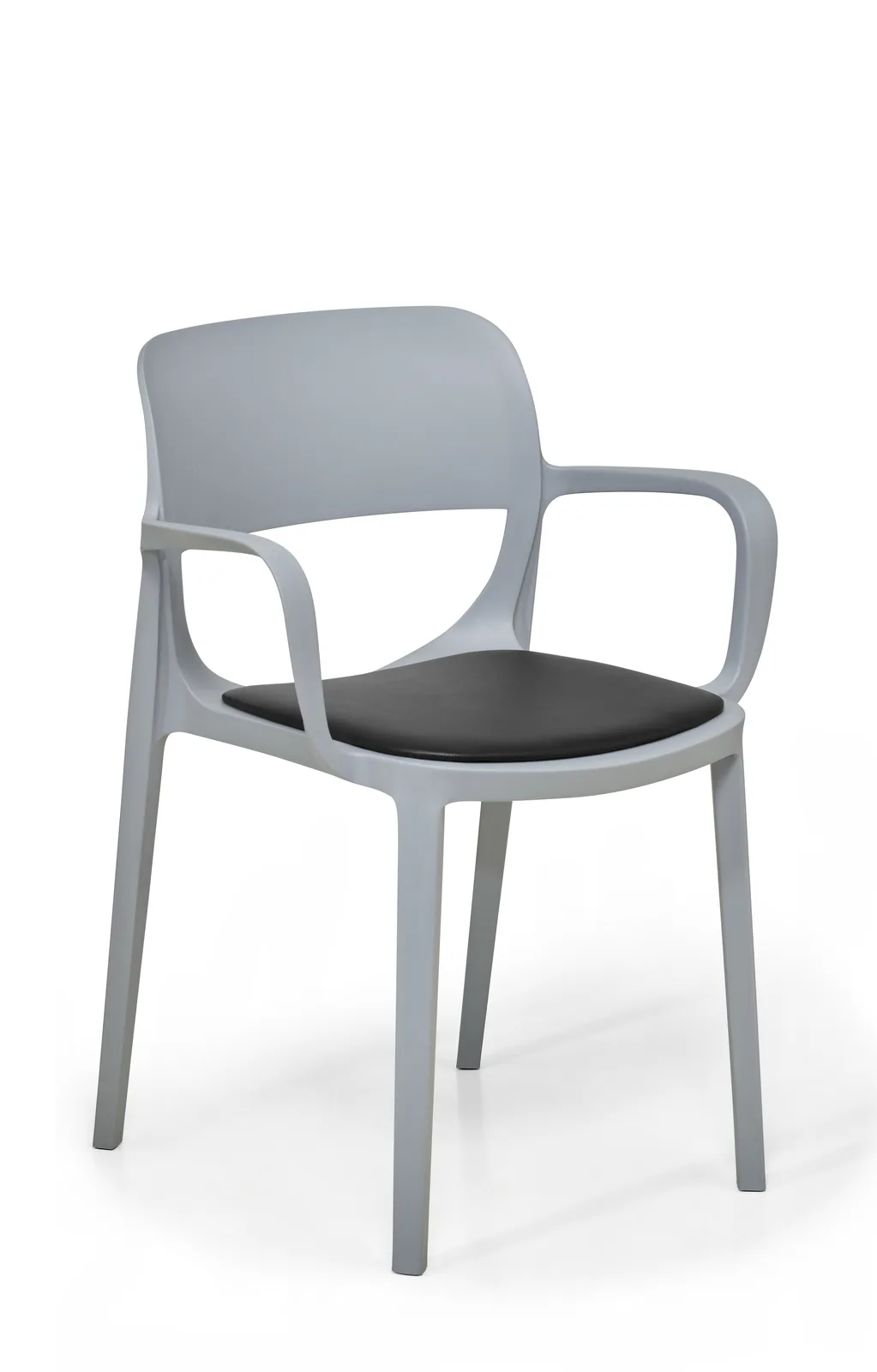 Silla Recepción - fija Smile con asiento tapizado Oficina - Hogar - Estudio