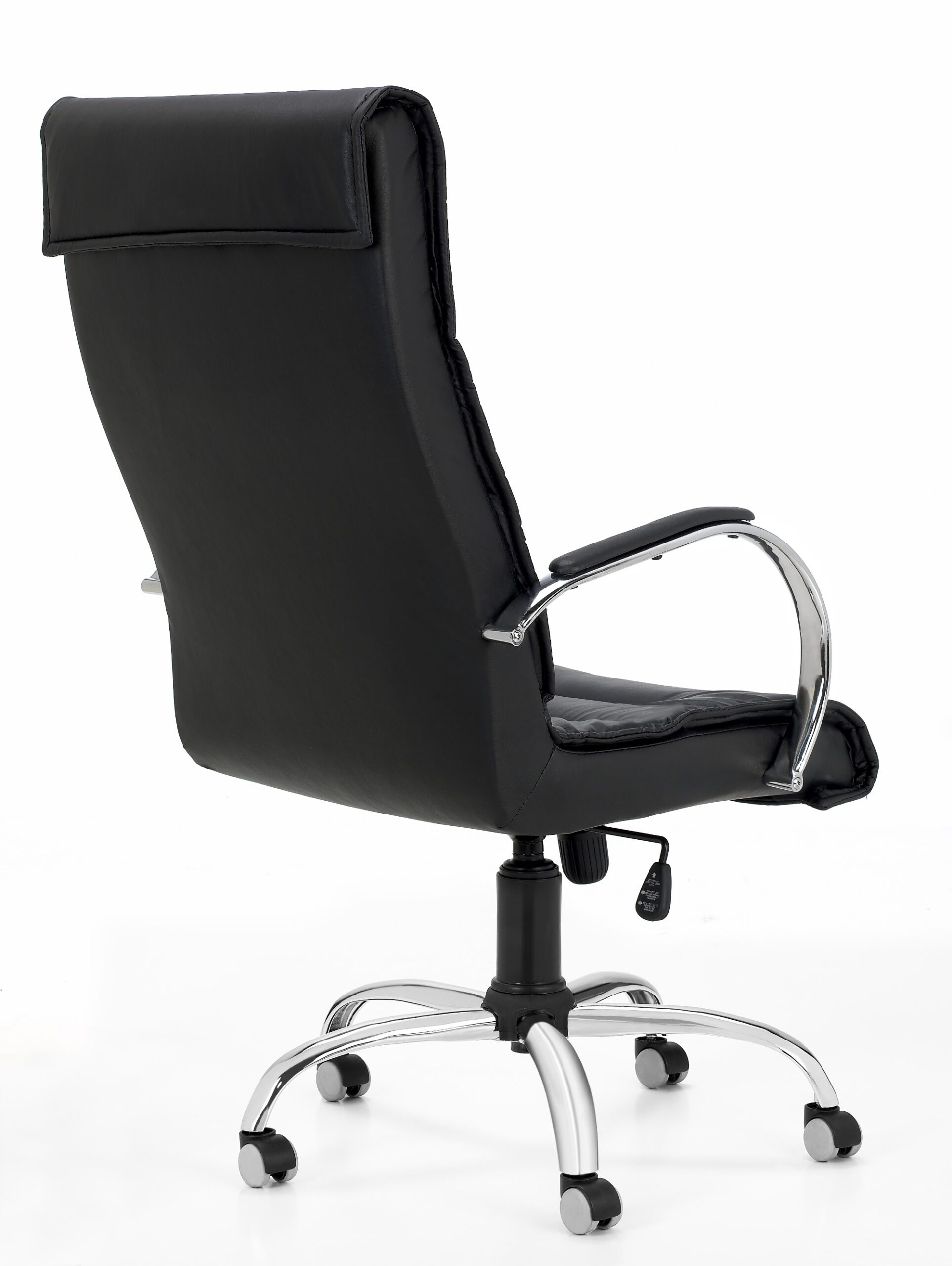Sillón ejecutivo Trento de respaldo alto color negro