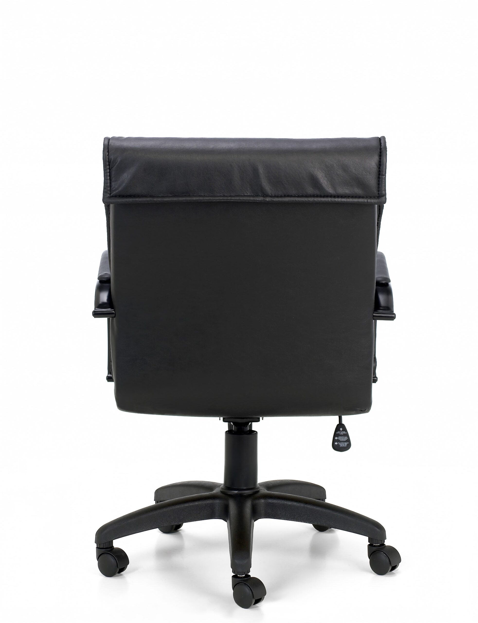 Sillón ejecutivo Trento de respaldo medio color negro