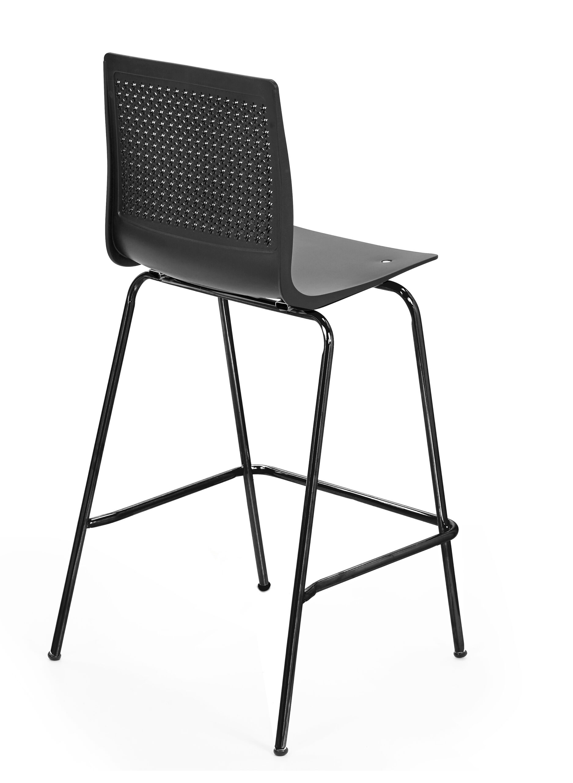 Taburete alto Ananá negro