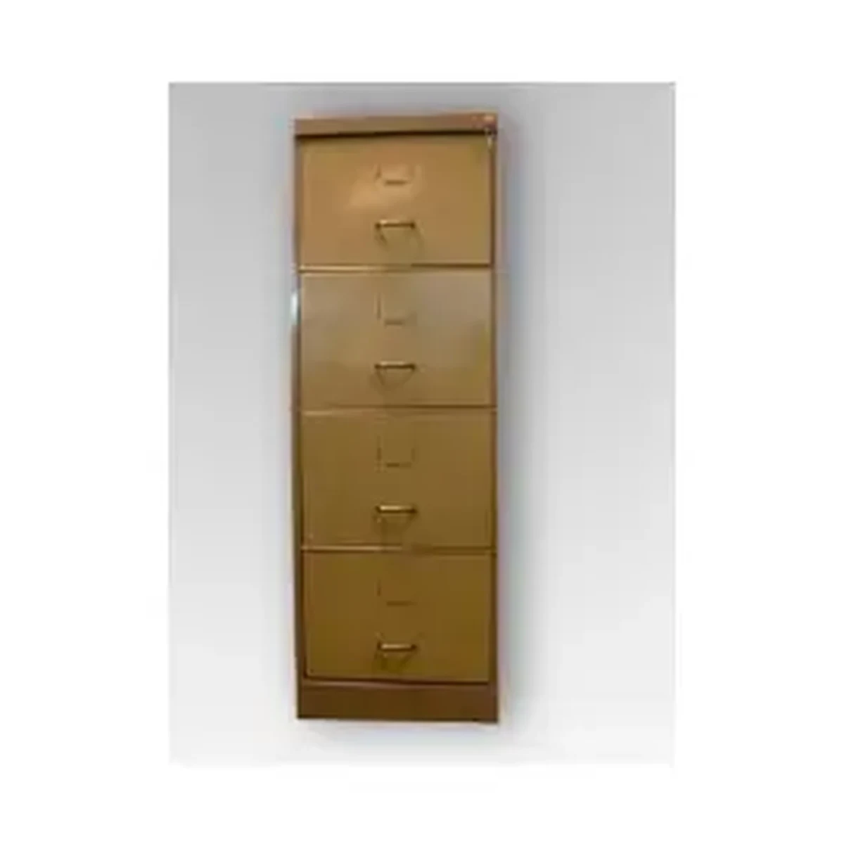 Archivo 4 cajones metálico - correderas de acero - manija - Pintura horneable
