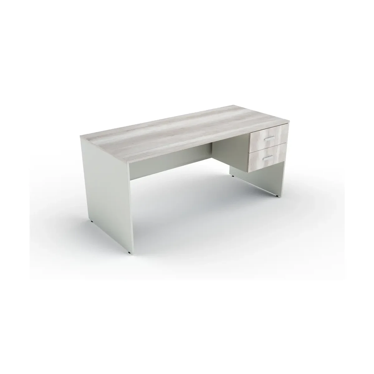 Escritorio - Simple - Cajones - Melamina - 100 x 70 cm - E3 - Oficina - Estudio - Hogar - Empresa