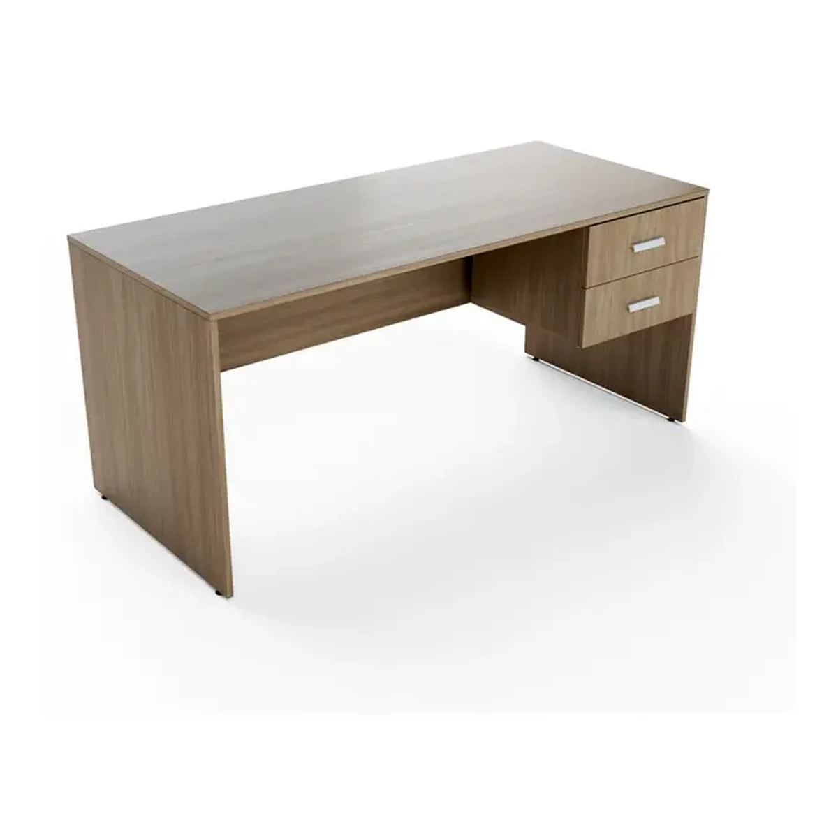 Escritorio - Simple - Cajones - Melamina - 135 x 70 cm - E3 - Oficina - Estudio - Hogar - Empresa